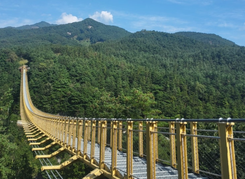 거창 수승대 출렁다리