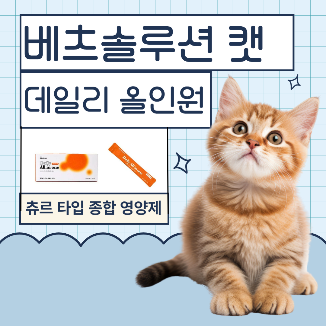 베츠솔루션 캣 데일리 올인원 영양 츄르