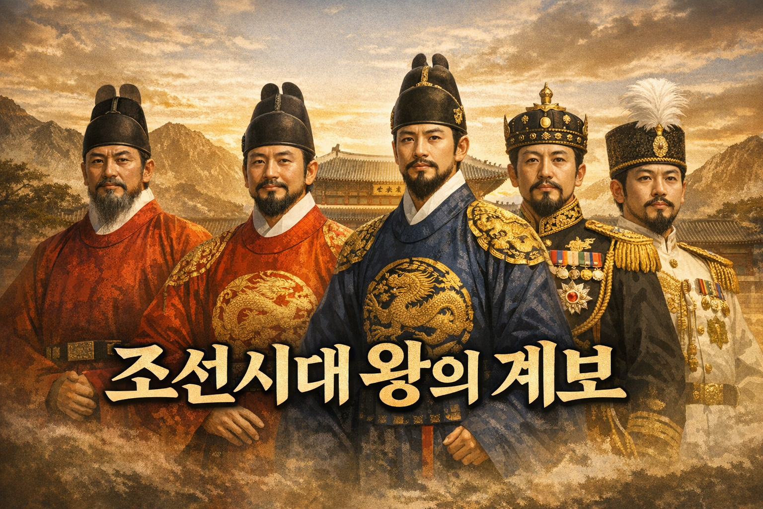 조선시대 왕의 계보