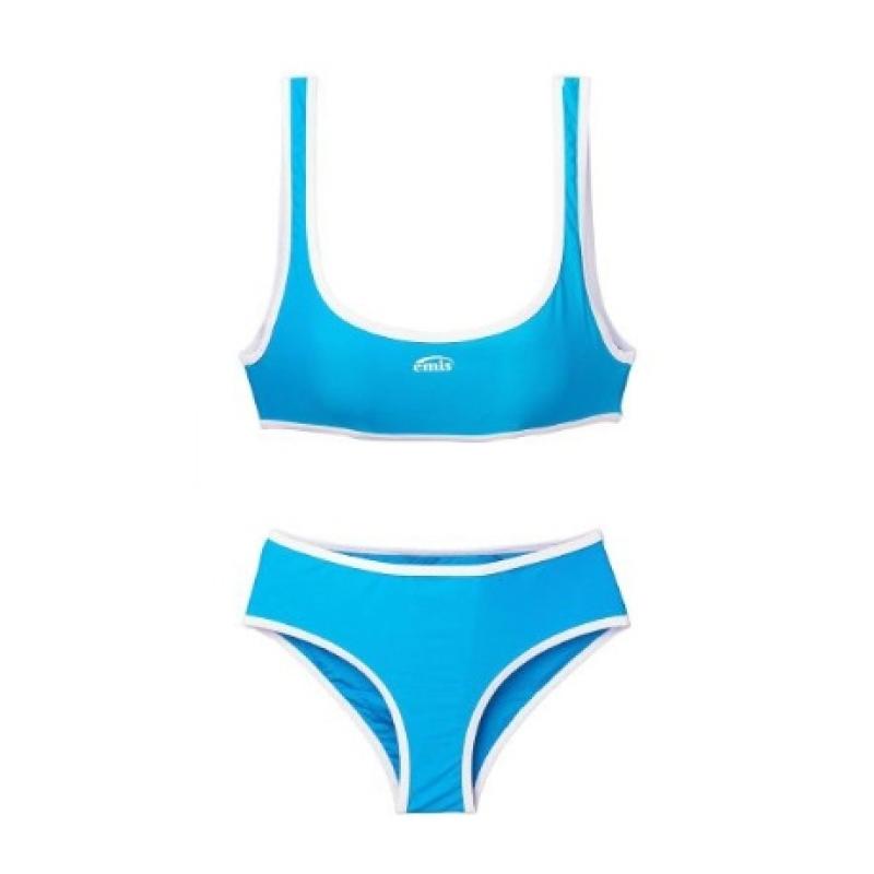 이미스 비키니 수영복 비치웨어 에미스포츠 세트블루