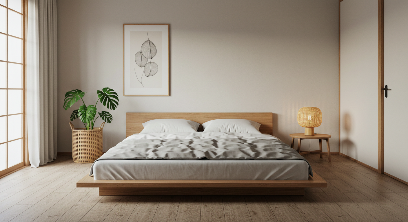 편안한 침실 인테리어