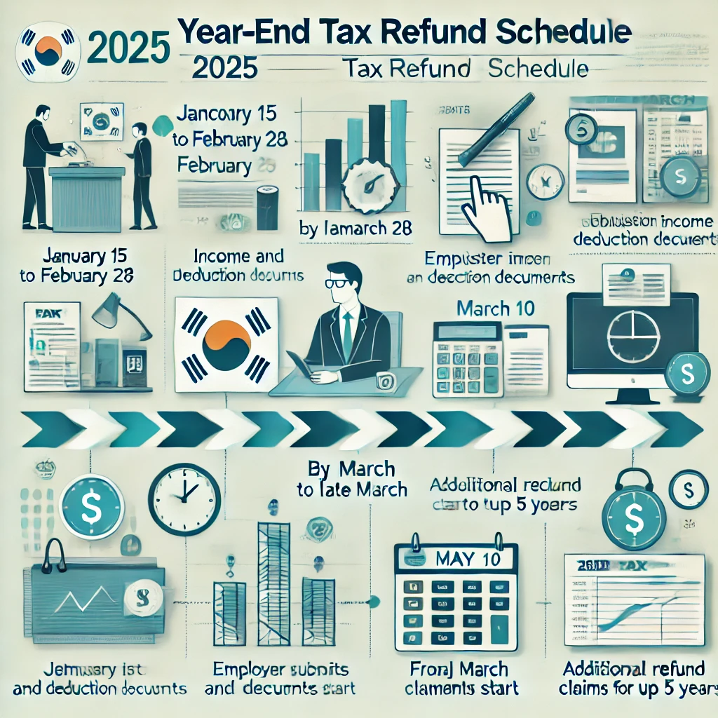 연말정산과 연관된 이미지.