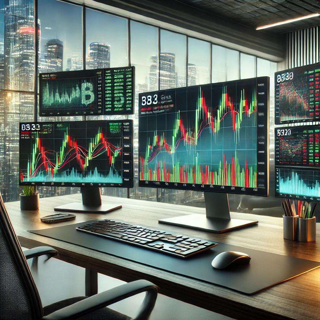 업비트 거래소 차트