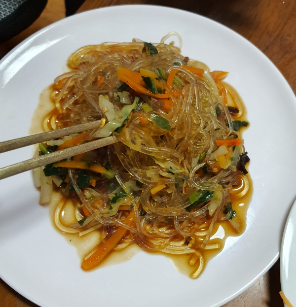 오뚜기 옛날 잡채 한접시