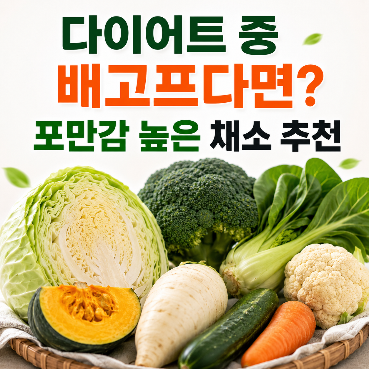 포만감 높은 채소