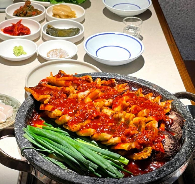 용산구 돌판 장어 맛집, 돌판장