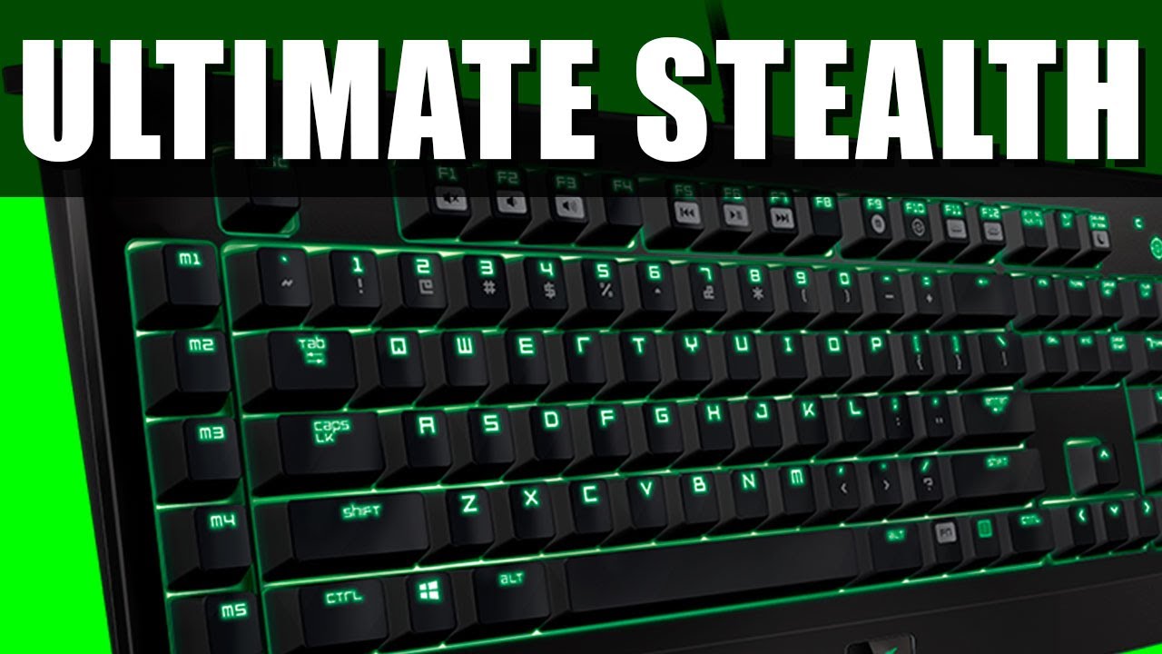 Razer BlackWidow Ultimate Stealth Edition