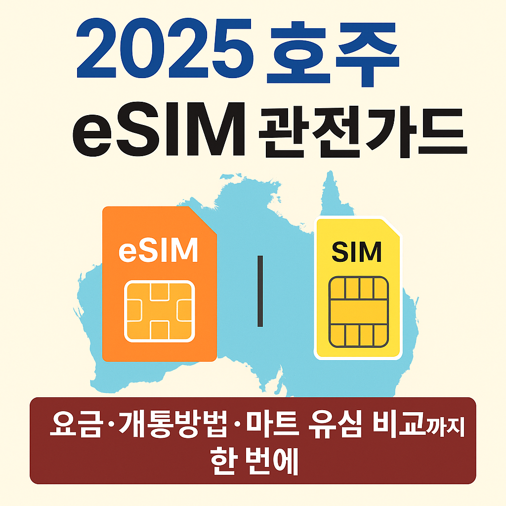호주 eSIM 비교 가이드