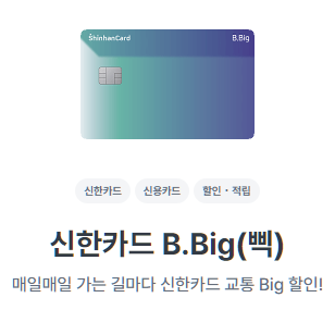 신한카드-B.Big-할인내용-설명하는-사진