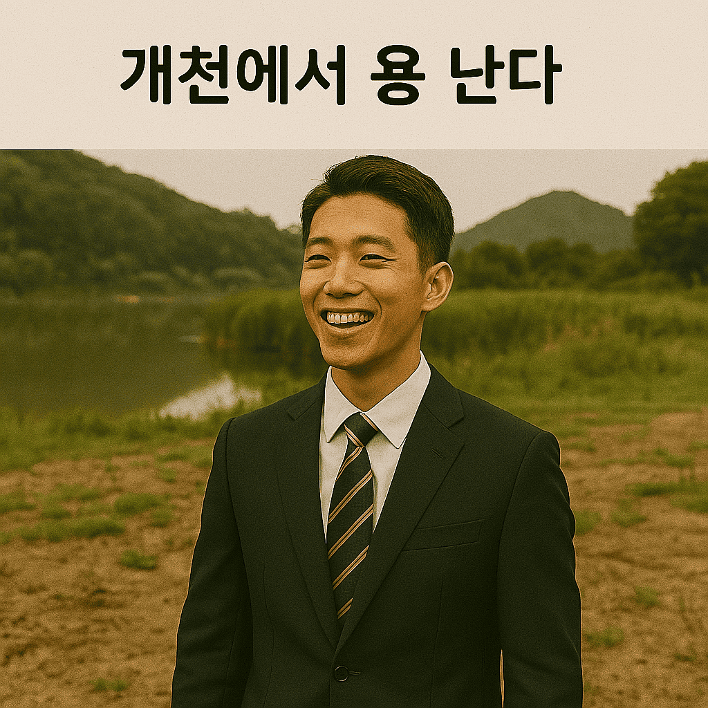 개천에서 용 난다