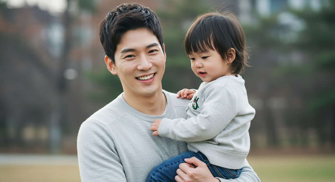 아이 데려다주고 10시 출근하는 남성