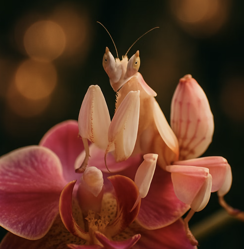 살아있는 꽃, 꽃사마귀의 매력