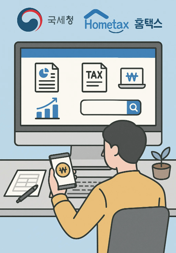 국세청 홈택스 활용
