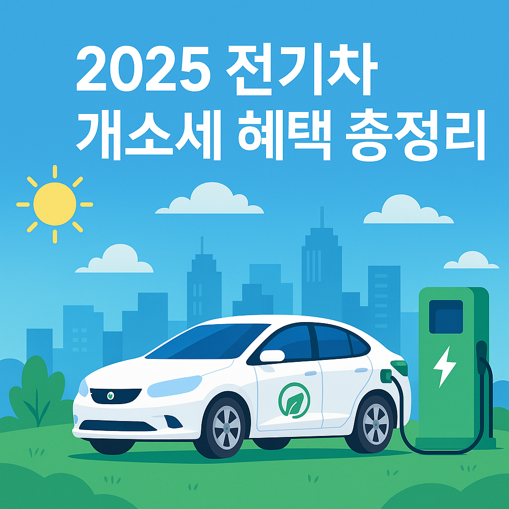 전기차 개소세 감면 및 보조금 혜택