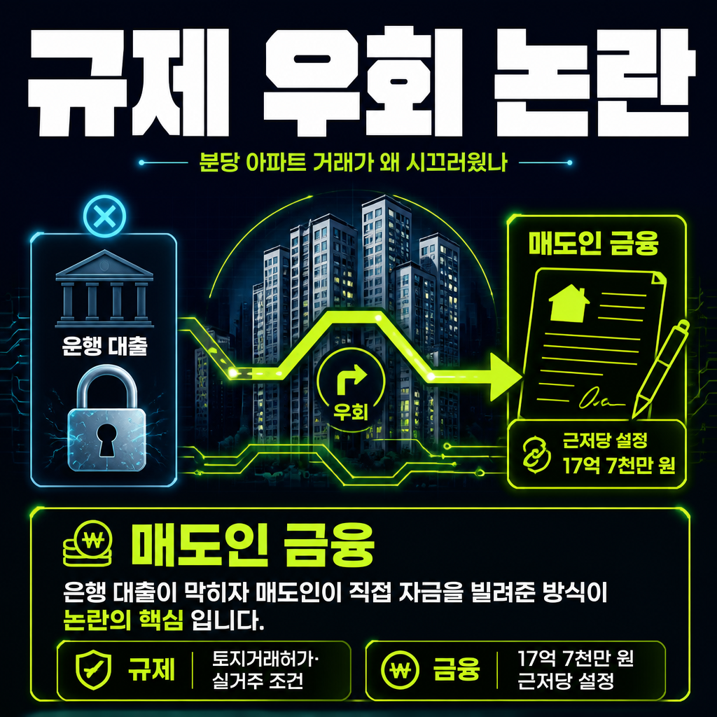 규제 우회 논란