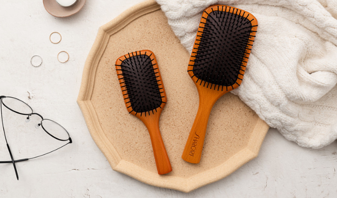 샤가트 우든 패들 헤어브러쉬