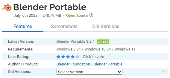 Blender-Portable