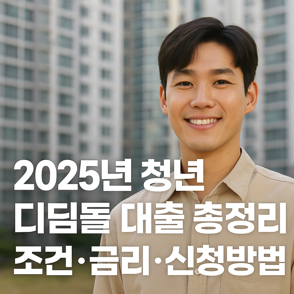 2025년 청년 디딤돌 대출 총정리