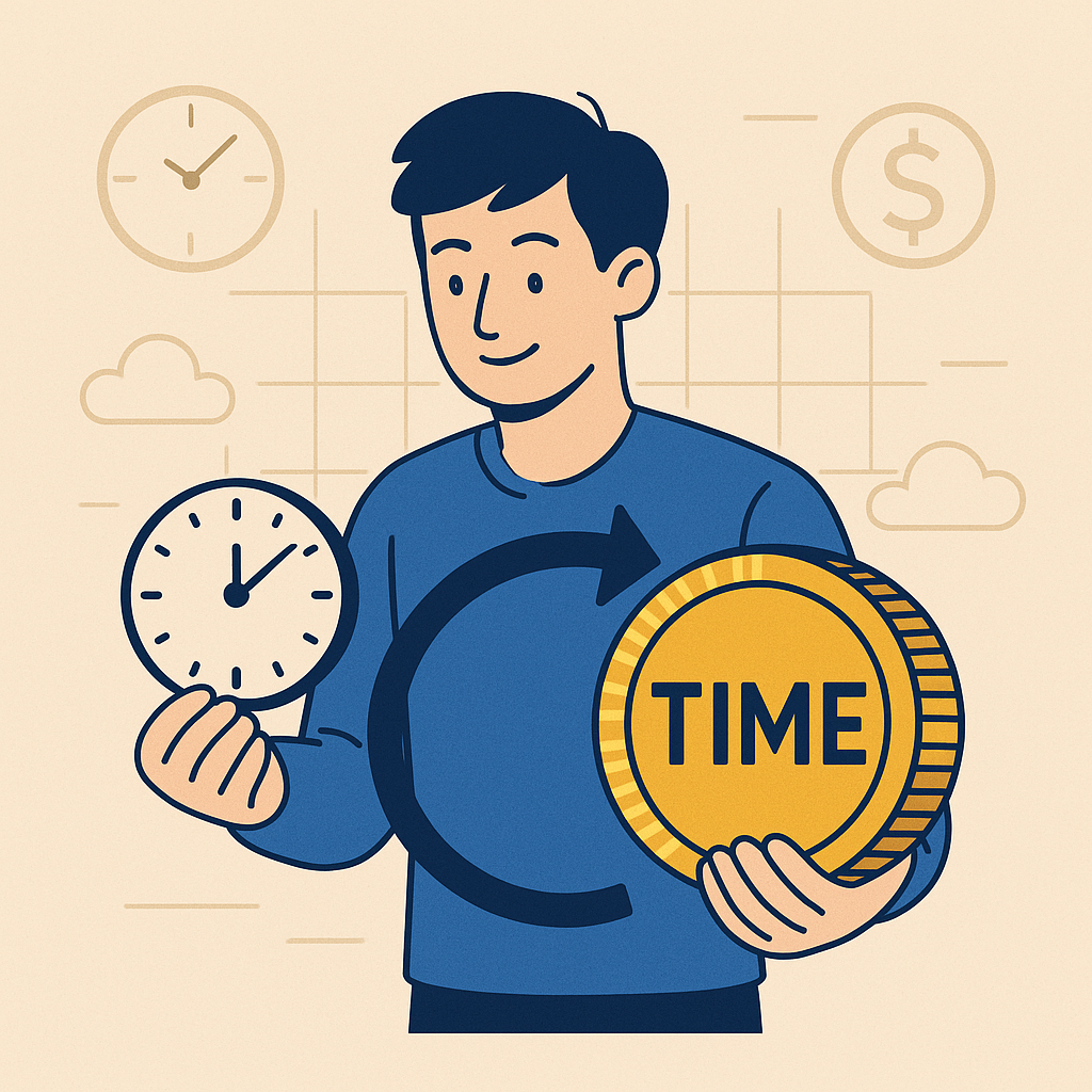 나의 하루를 코인화한다-타임 토큰으로 시간의 가치를 거래한다