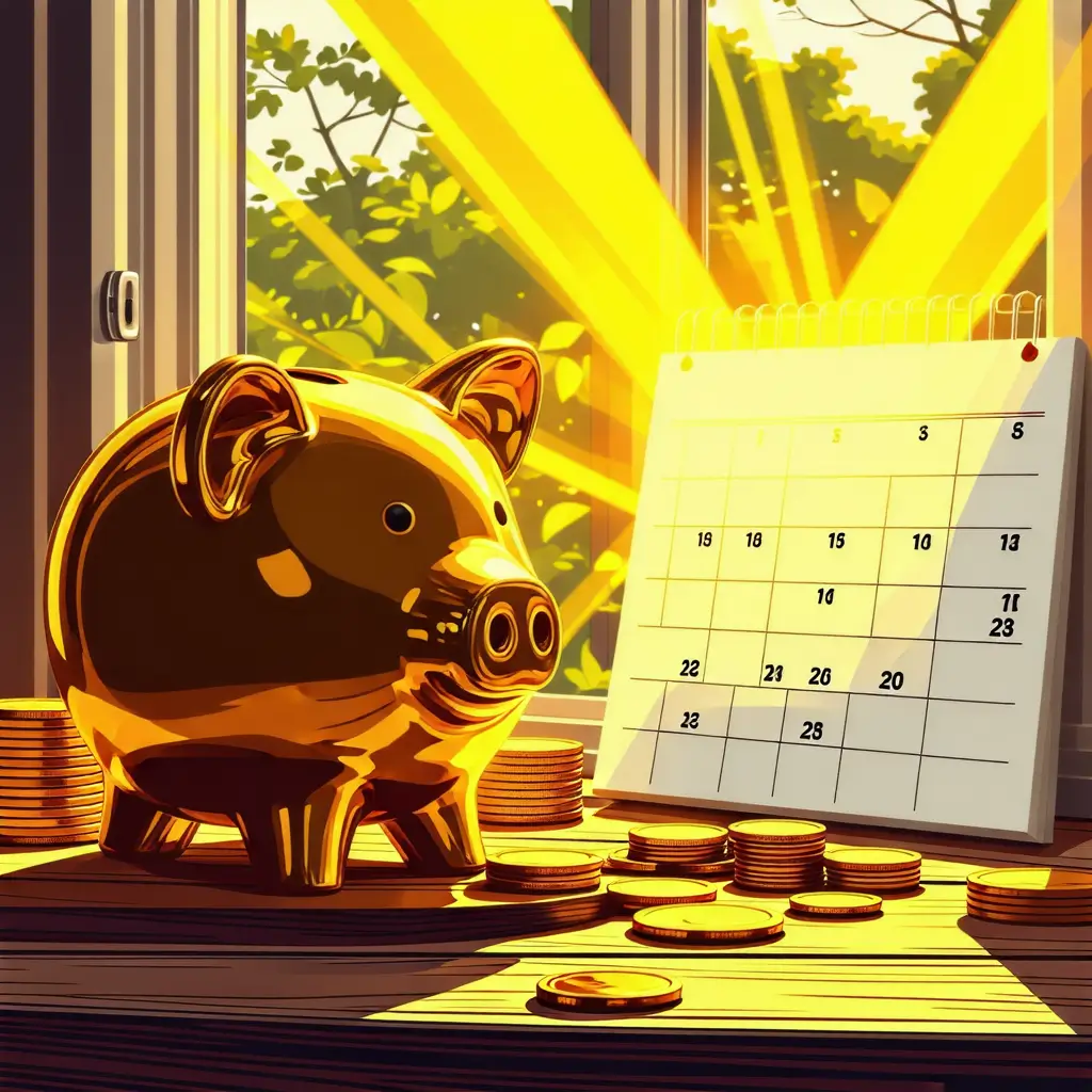 저축의 골든타임을 표현한 이미지 입니다.