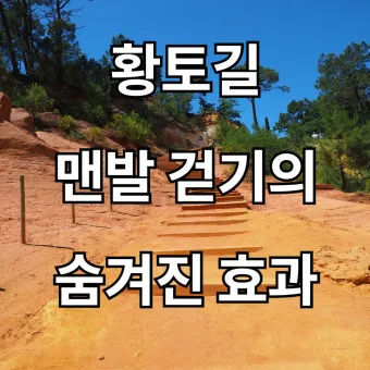 황토길 맨발걷기 효능 부작용 무좀_16