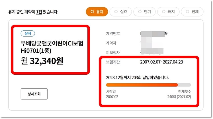 현대해상 굿앤굿어린이 CI보험 태아보험 계약내용