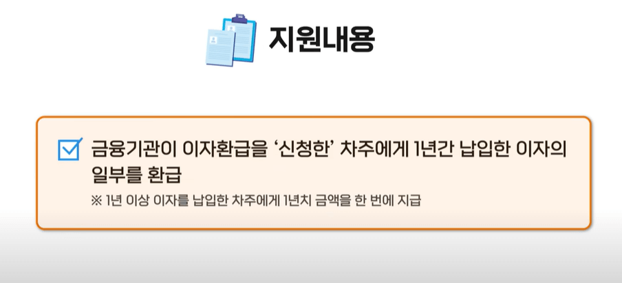 자영업자 소상공인 이자 환급