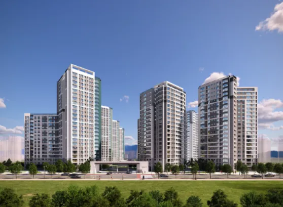 에코델타시티 푸르지오 트레파크 전경