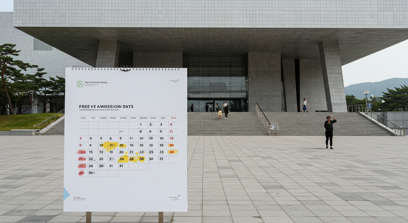 국립현대미술관 무료 개방