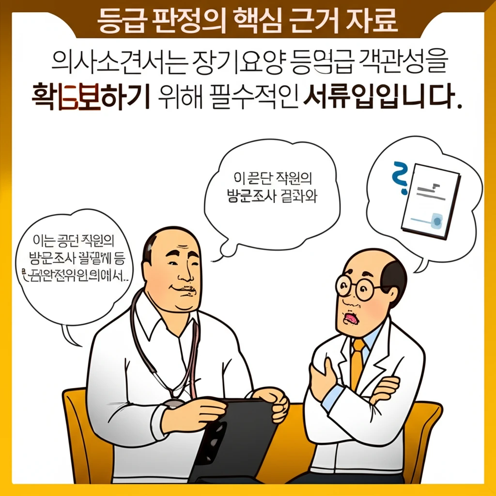 장기요양 등급 신속 판정을 위한 신청..