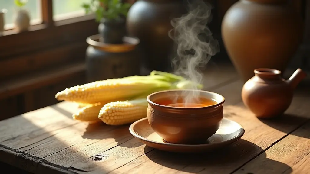 옥수수수염차