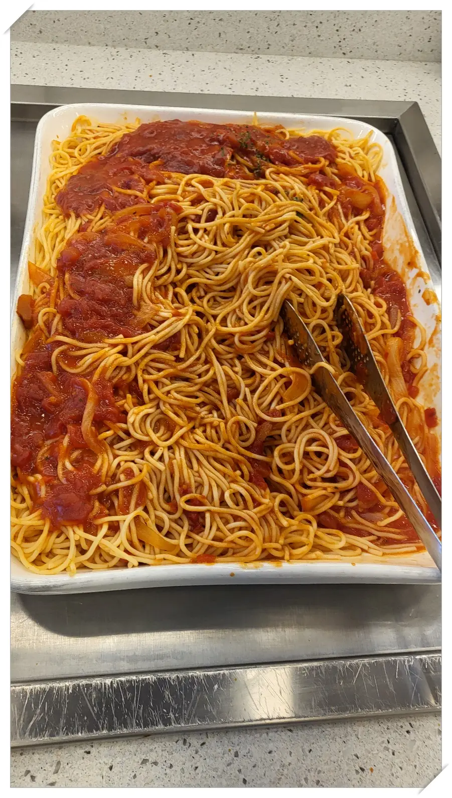 샐러드바-스파게티