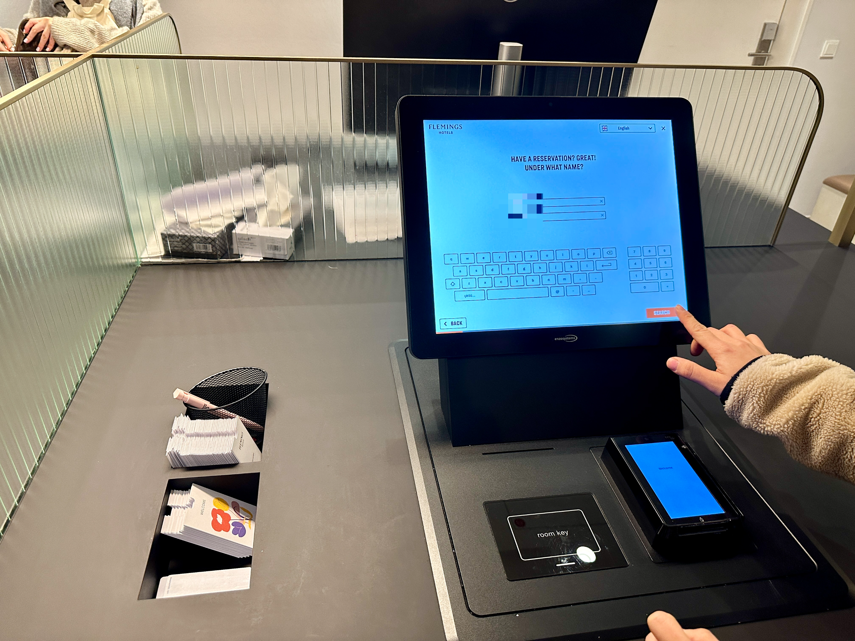 프랑크프루트 플레밍스 호텔 체크인