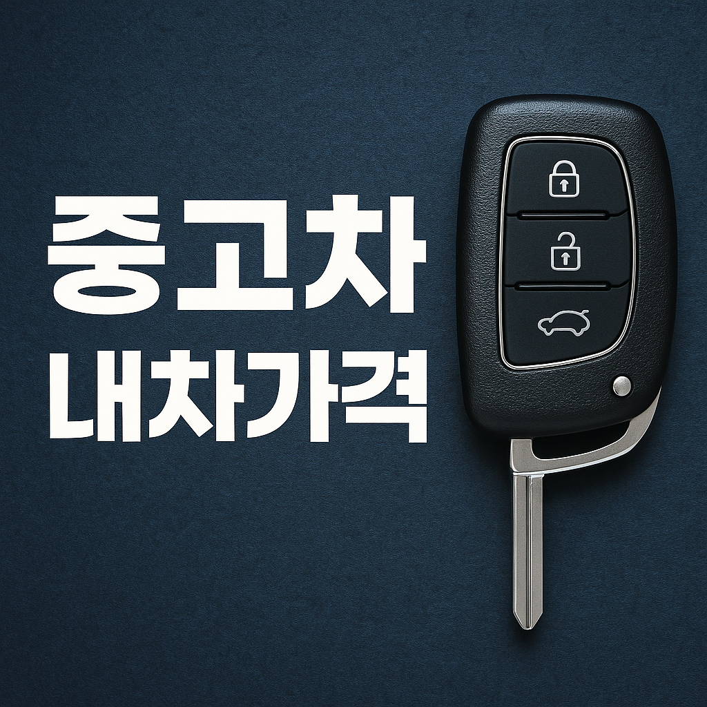 중고차 내차가격 알아보기