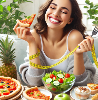 요요 걱정없이 식사하는 사람