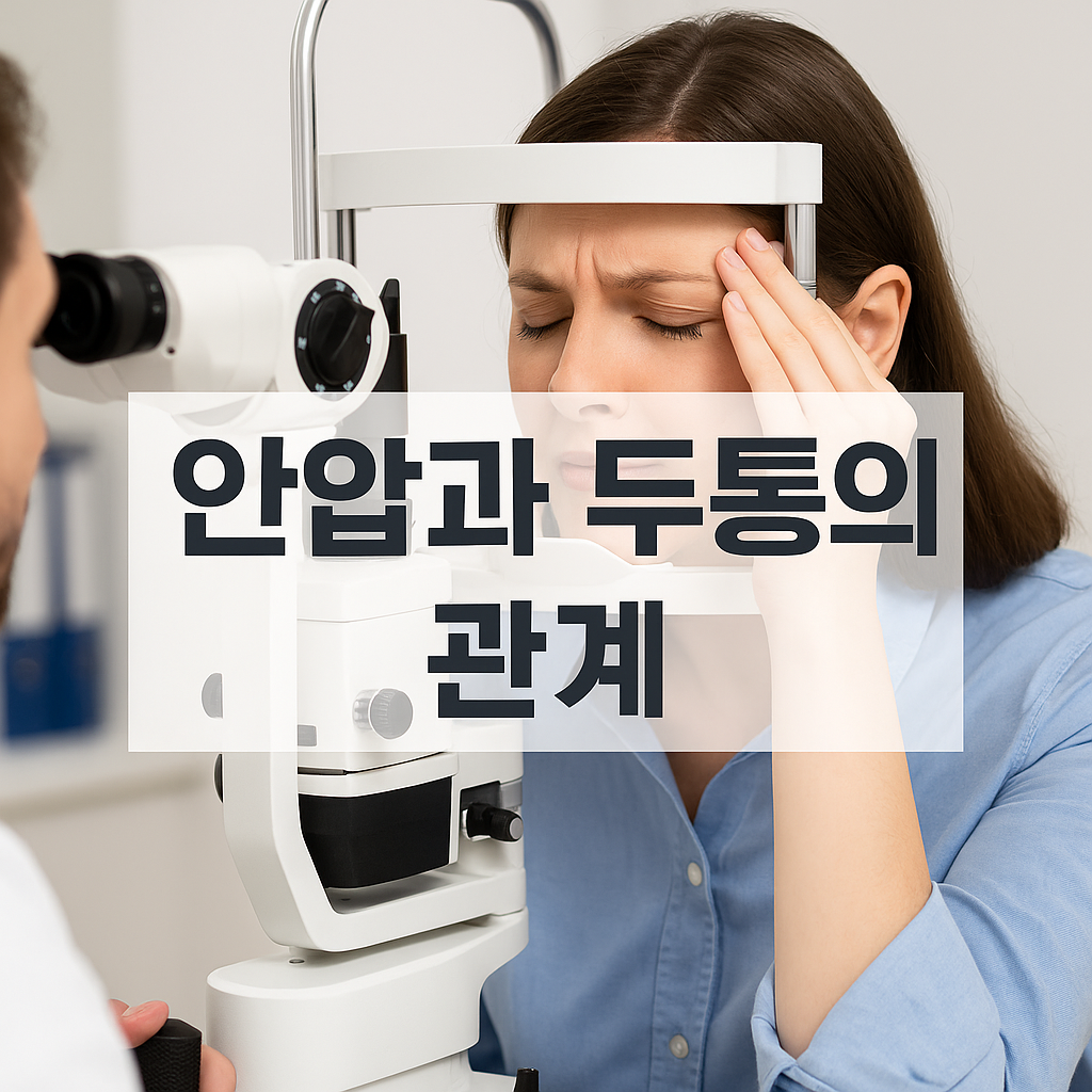 안압의 원인과 두통