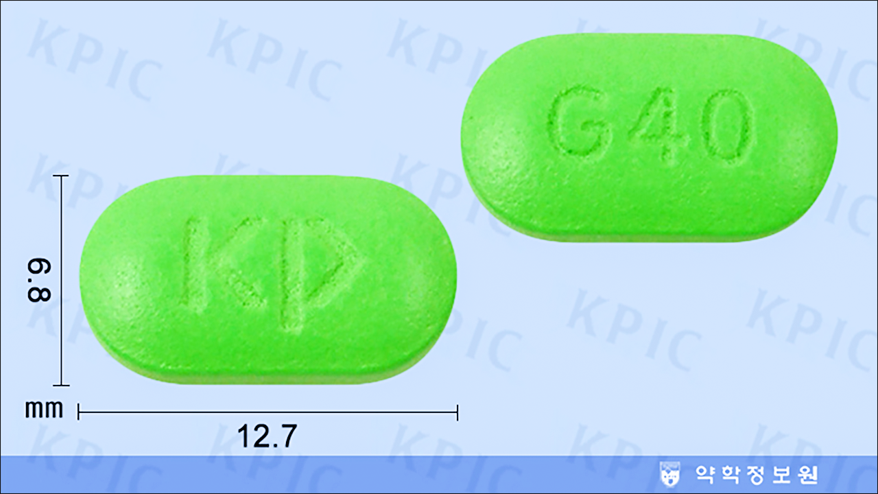 진맥톤정(Ginmacton Tab.) 40mg