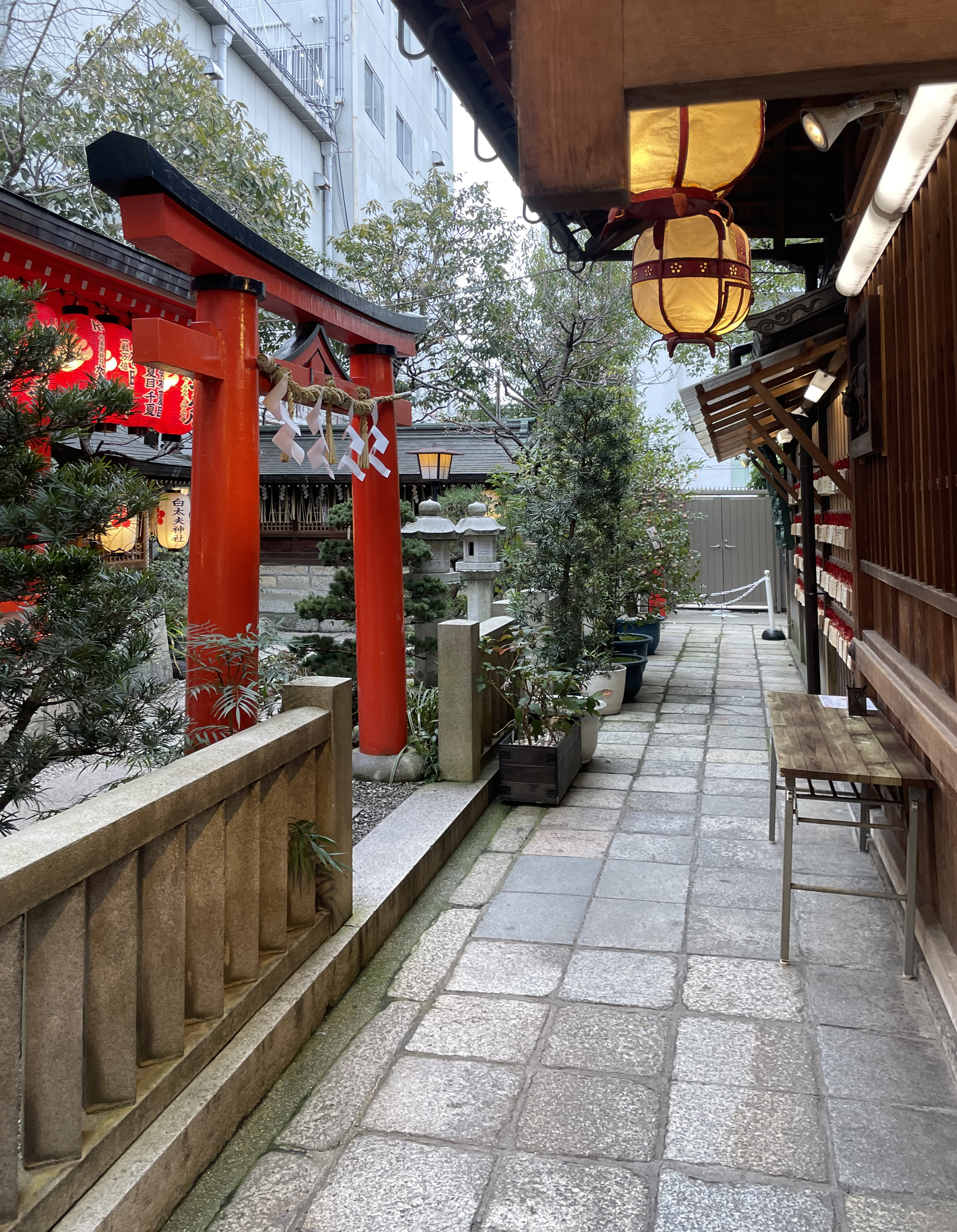 니시키 텐만구 이별