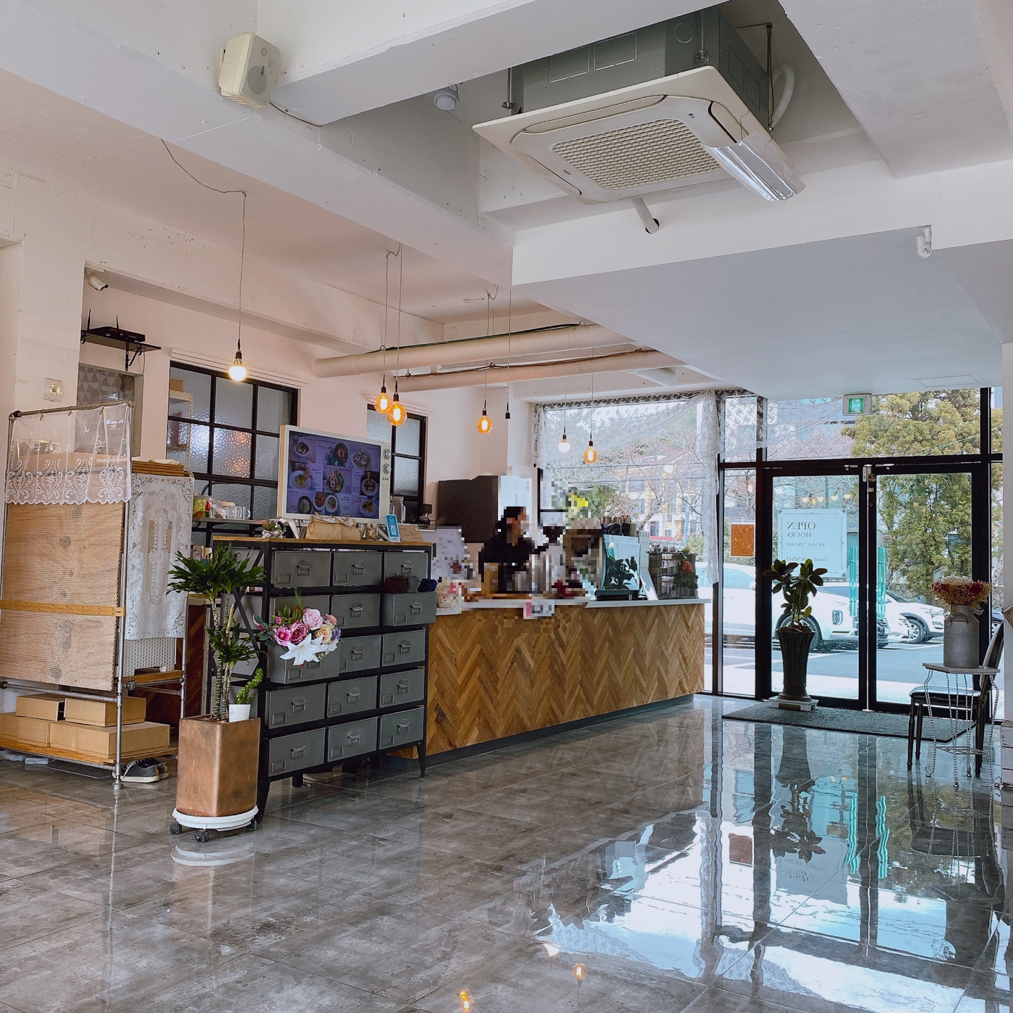 제주 정실마을 월정사 브런치 맛집 블리스찬 카페