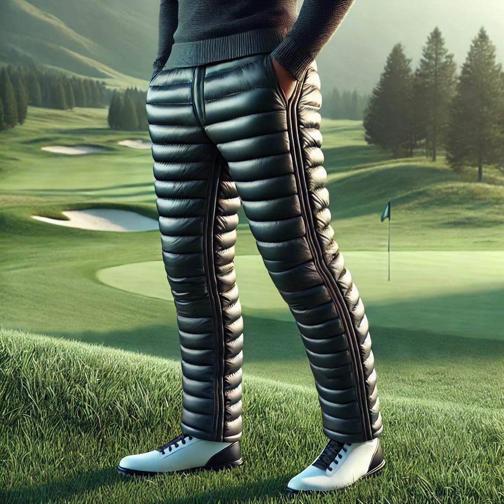 남자 패딩 골프바지