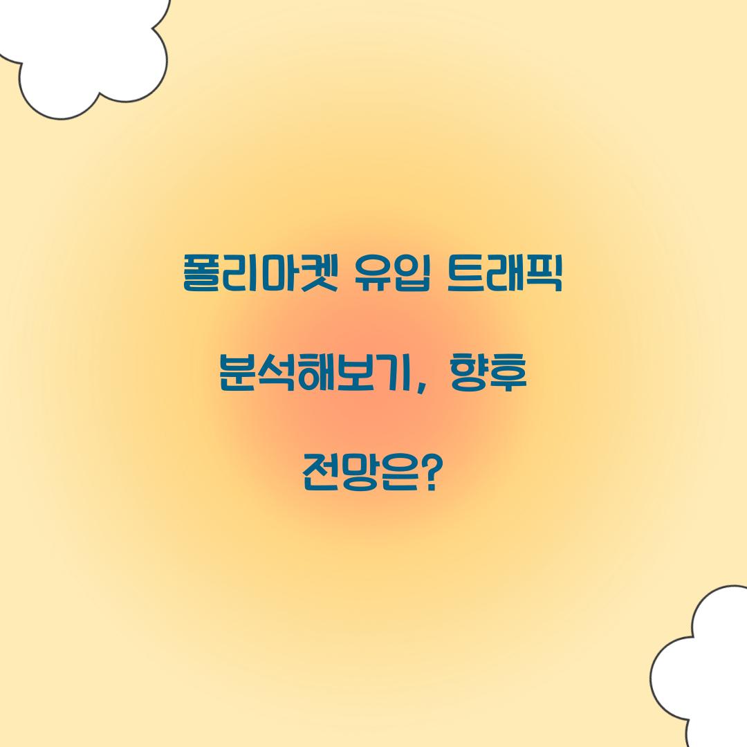 폴리마켓 유입 트래픽 분석해보기