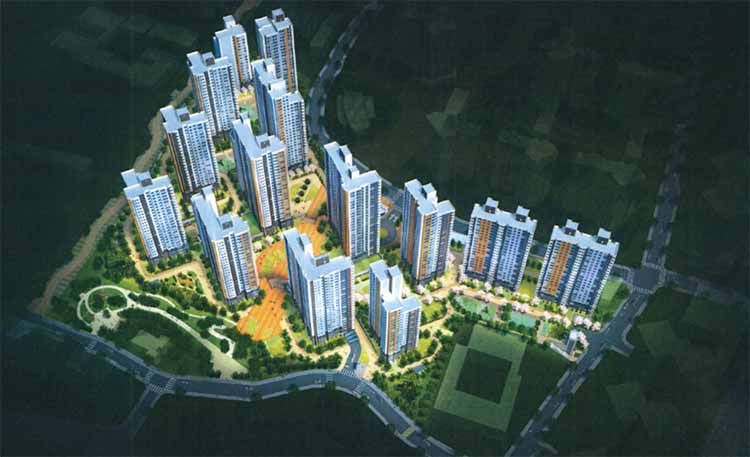 노량진 6구역 조감도(향후 변경예정)