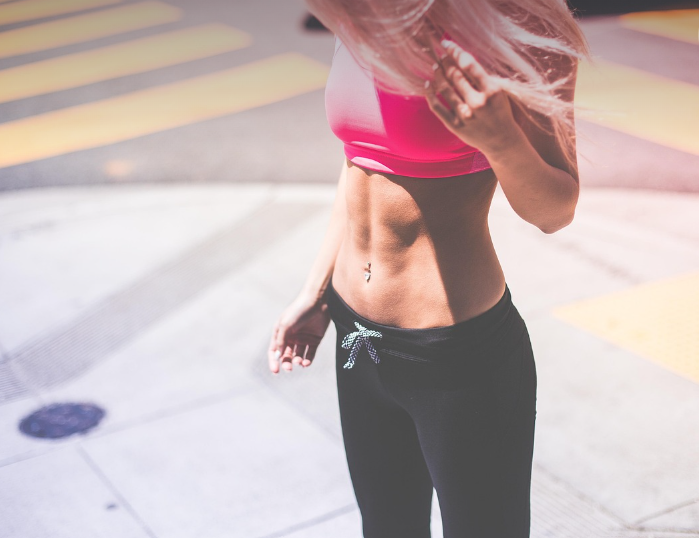 다이어트 근육 사진