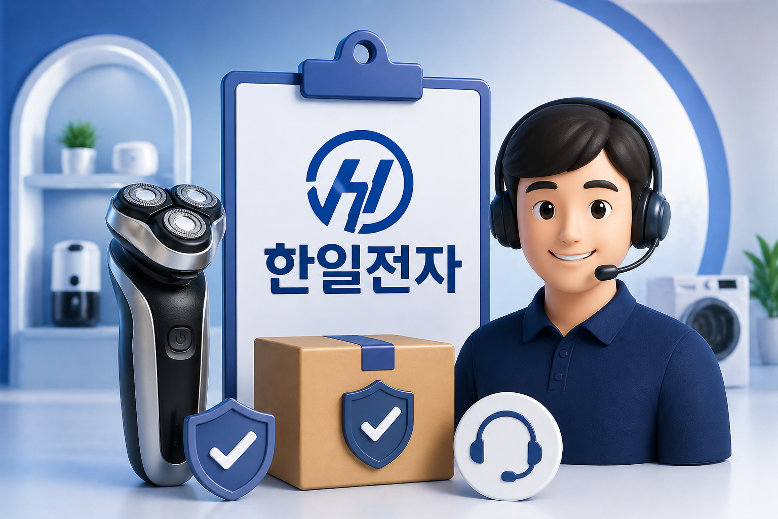 한일전자 AS 신청방법 총정리｜파테크 면도기 고객센터 전화번호 및 수리 꿀팁 관련 사진
