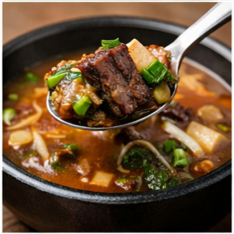 울산 중구 태화종합시장 선짓국, 오리생고기, 아귀찜