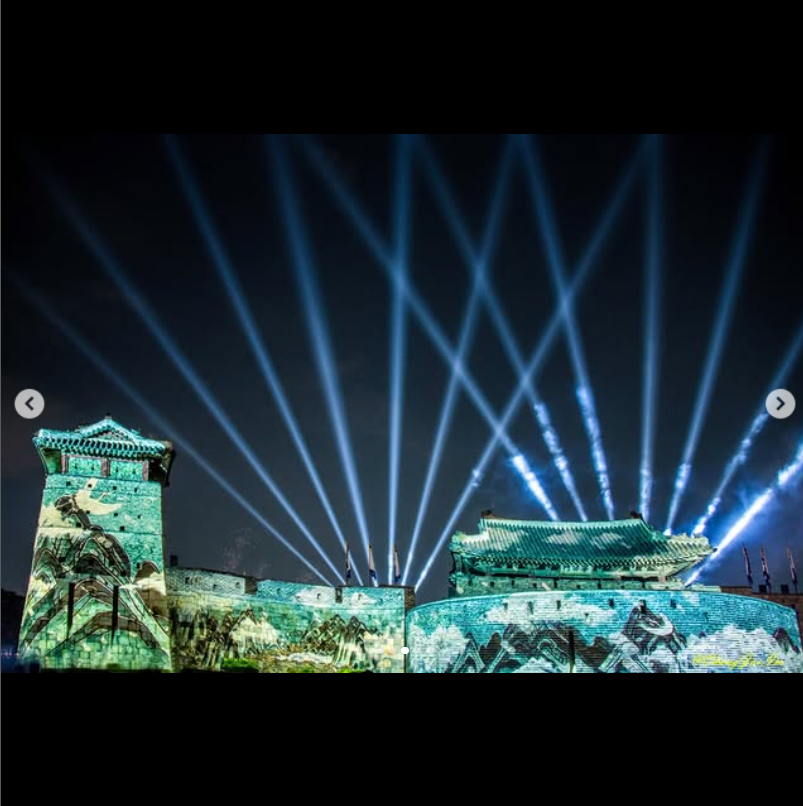 “2025 수원화성 미디어아트축제 완벽 가이드! 야간빛축제·프로젝션맵핑·포토존 총정리”