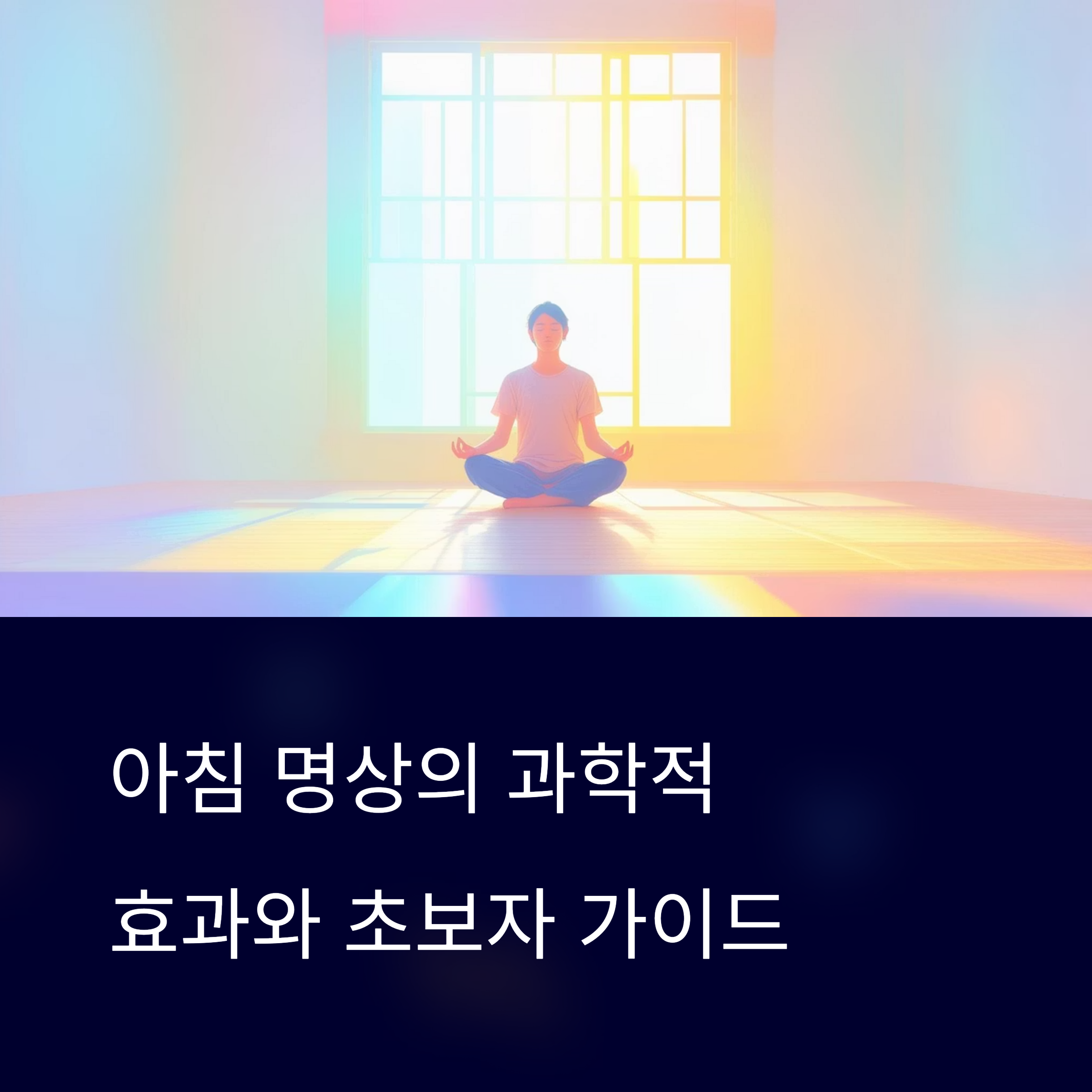 아침 명상 리셋 루틴 5분 가이드