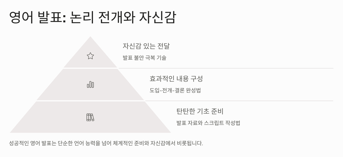 논리 있는 영어 발표