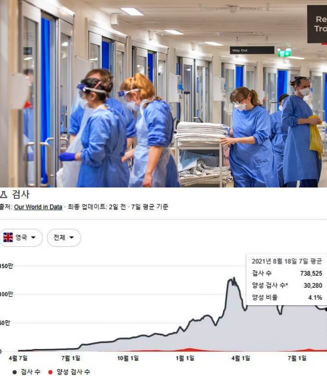 영국코로나테스트수