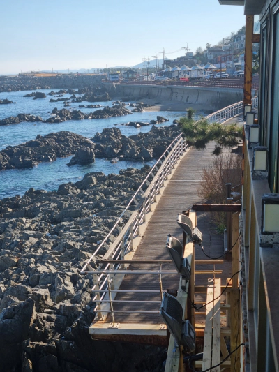 영덕 강구항카페 카페봄 전망 좋은 바다뷰 추천